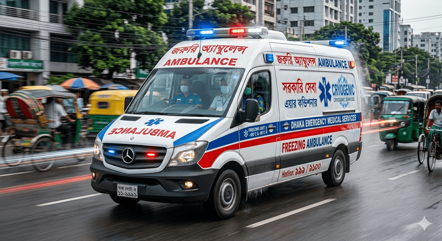 Freezing Ambulance
