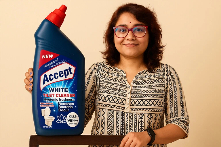 Accept White Toilet Cleaner