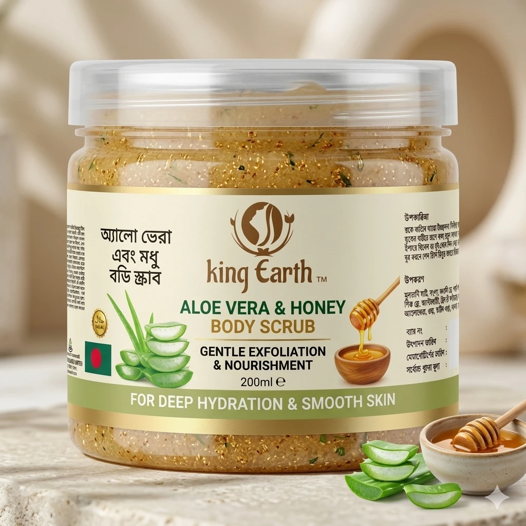 https://preview.softwarecl.net/mosle/King Earth Aloe Vera & Honey Body Scrub