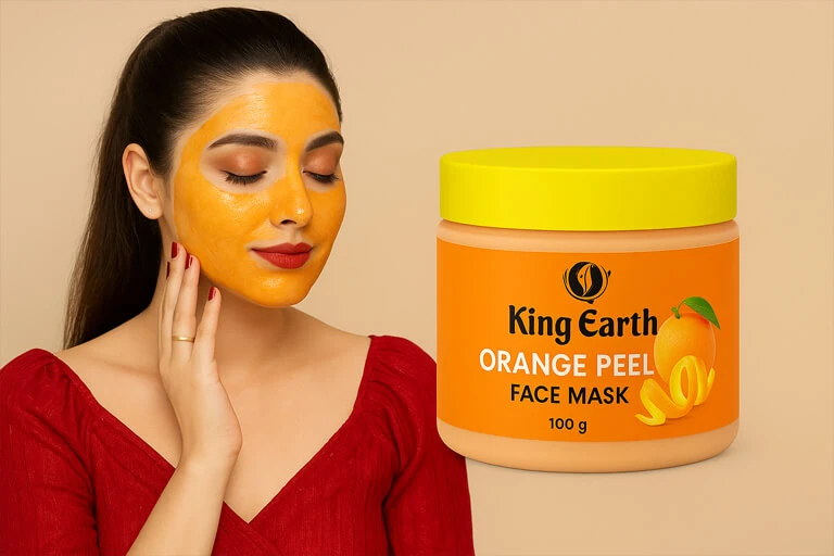 King Earth Orange Peel Face Mask 200 gm